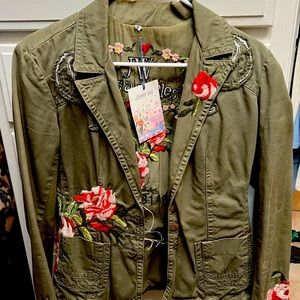 NWT Johnny Was embroidered jacket